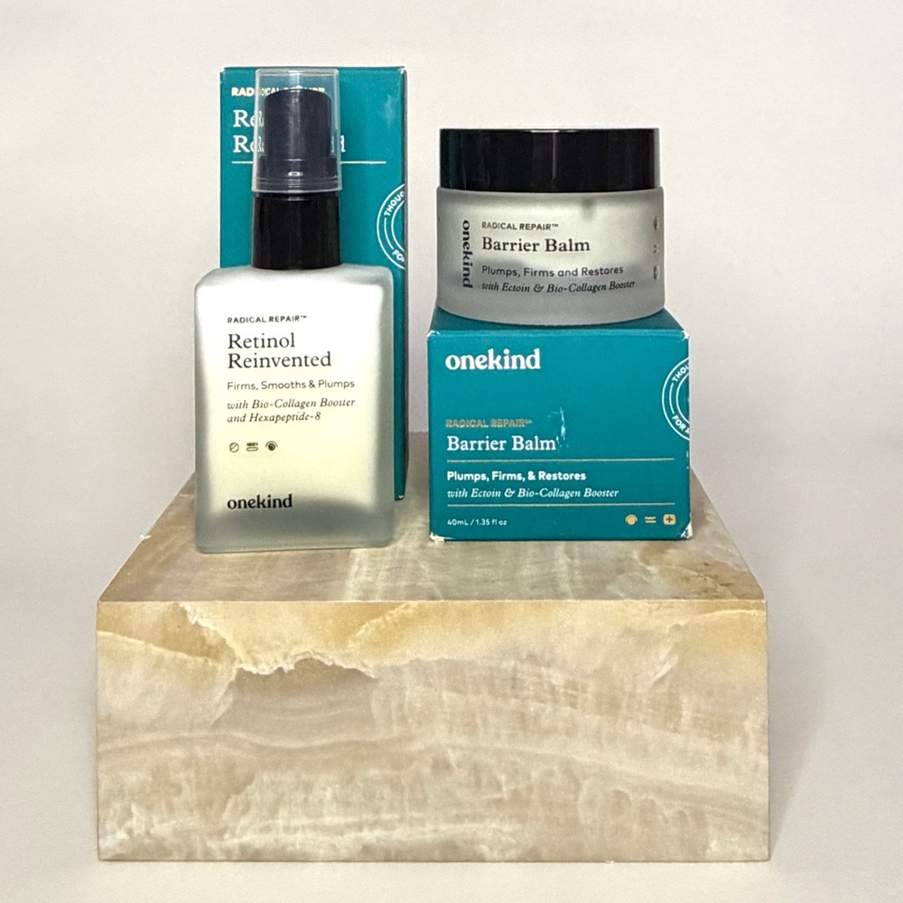 Onekind Radical Repair™ Skincare Duo | Retinol Reinvented + Barrier Balm | New